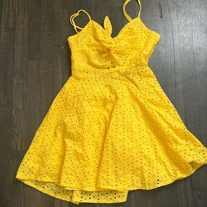 Yellow Summer Dress